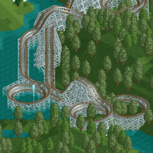 wooden coaster themed 2