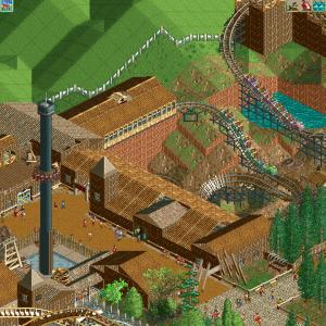 Mine Train and Frontier section