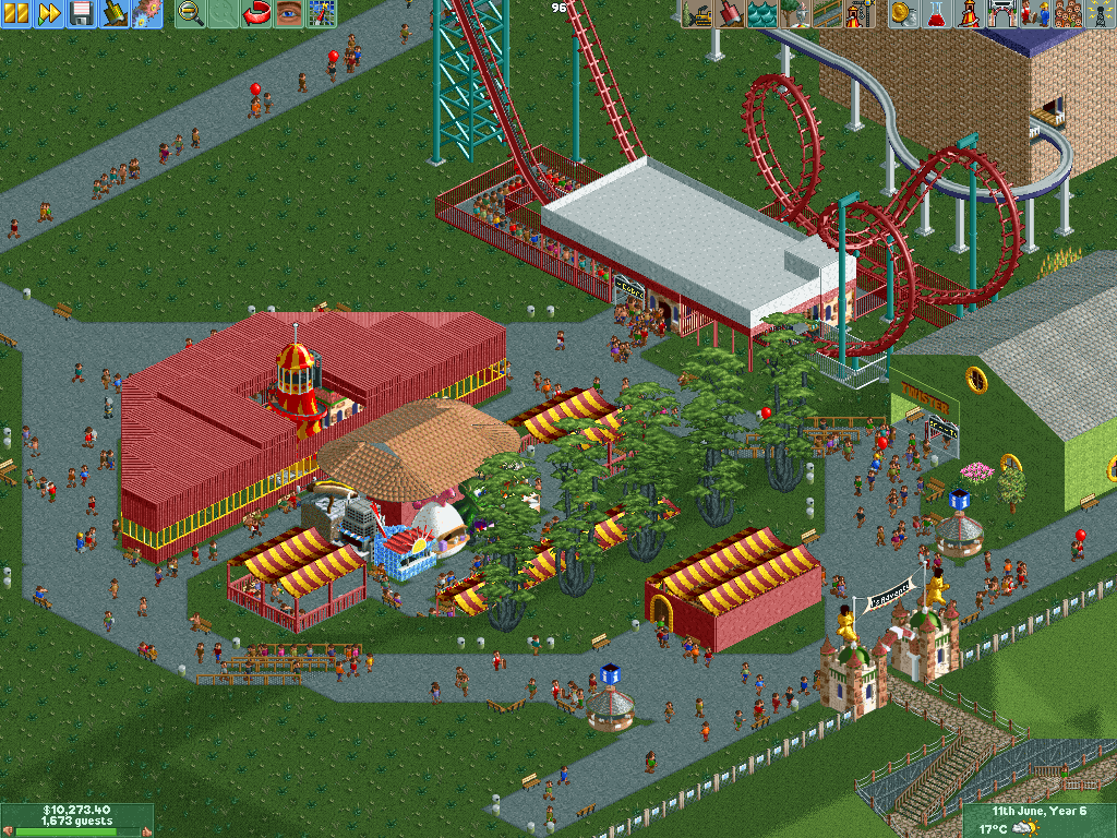 Entrance plaza and foodcourt