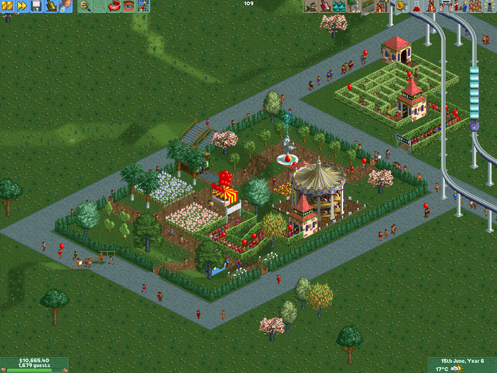 Carrousel garden