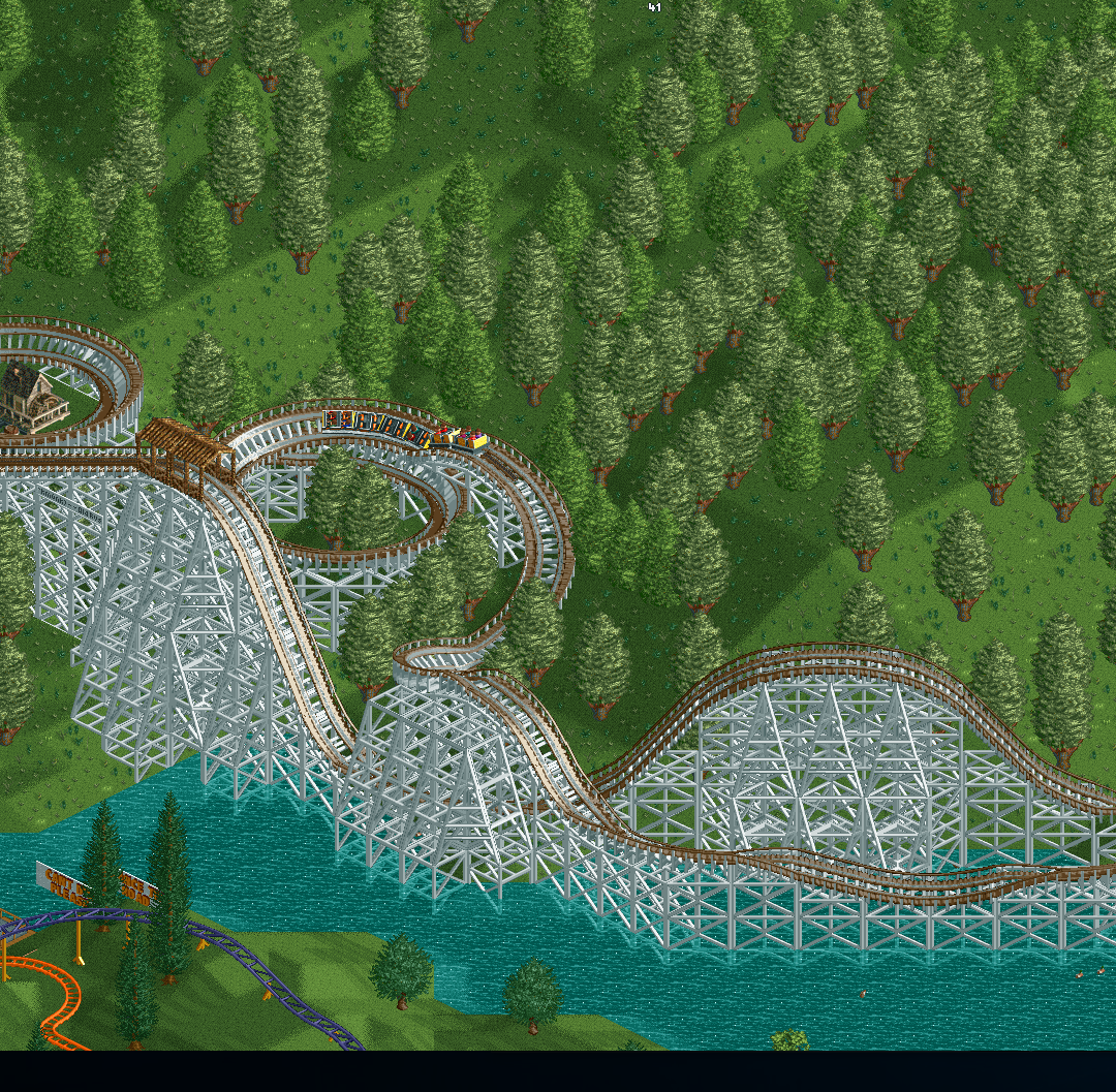 wooden coaster themed 1