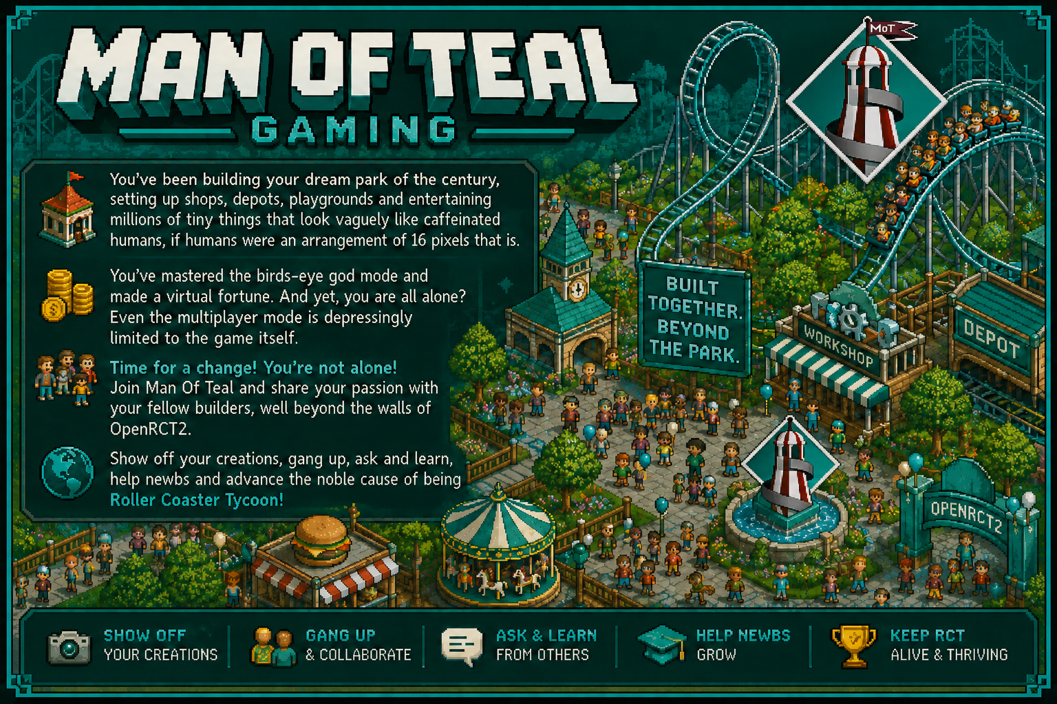 Man Of Teal